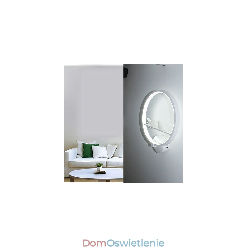 Lampa ścienna do sypialni Lampa nocna i kreatywna osobowość nowoczesnej minimalistycznej okrągłej lampy ściennej do korytarza