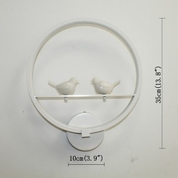 Lampa ścienna do sypialni Lampa nocna i kreatywna osobowość nowoczesnej minimalistycznej okrągłej lampy ściennej do korytarza