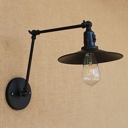 Cecha malowania w stylu retro w stylu wiejskim dla lamp ściennych z wahadłowym ramieniem w stylu miniaturowym
