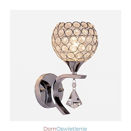 Max Crystal Modern Contemporary Galwanizowana cecha dla kryształowego światła otoczenia Kinkiety ścienne Kinkiet Max Crystal Modern Contemporary Galwanizowana cecha dla kryształowego światła otoczenia Kinkiety ścienne Kinkiet