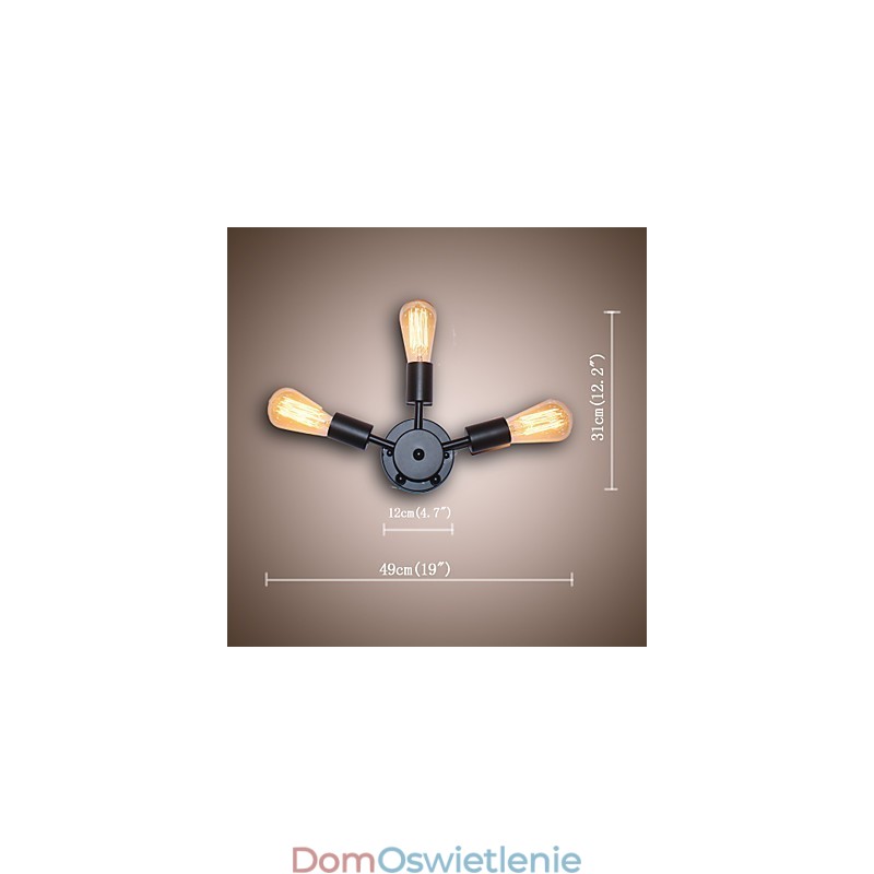 Retro Kinkiet Balkon Schody Oryginalność Osobowość Bar Dekoracyjny Kinkiet Dekoracja Domu Oświetlenie