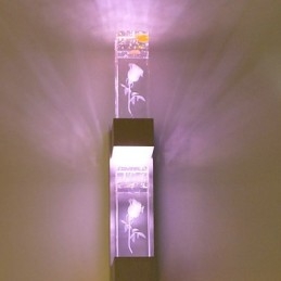 Nowość w wielu kolorach dla kinkietów ściennych w stylu Mini Ambient Light, lampa ścienna Rose Light