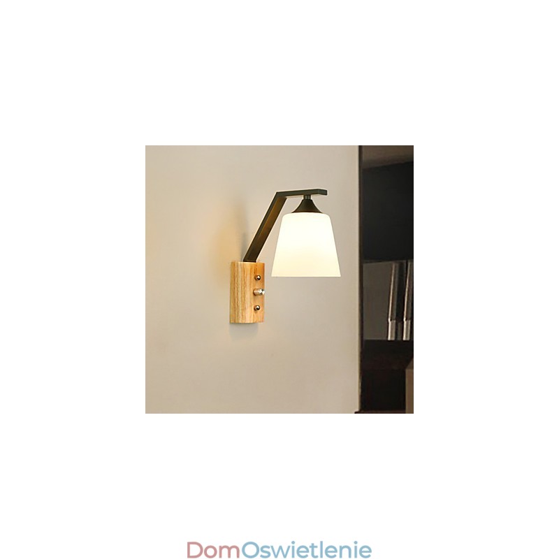 Prosta funkcja wiejska do ochrony oczu, kinkiety ścienne z oświetleniem otoczenia, kinkiet, nowe chińskie, nowoczesne, minimalistyczne, kreatywne, sypialnia, stolik nocny