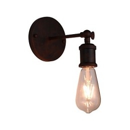 Kinkiet Kinkiety Ścienne Żelazo Ścienne Lampy Głupi Czarny Miecz Świetlny Lampa Na Ścianie