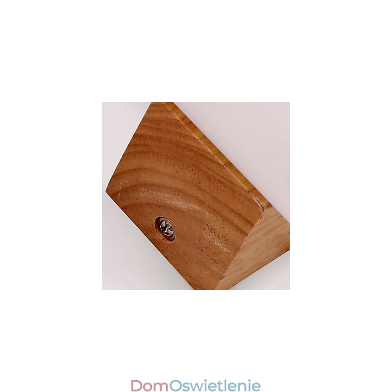 Nowość w stylu wiejskim dla miniaturowego stylu ochrony oczu Downlight kinkiety ścienne lampa ścienna z bali drewna sypialnia lampka nocna