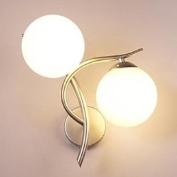 Nowoczesna modna lampa ścienna Żelazna sztuka Sypialnia Łóżko Lampa ścienna Jadalnia Pokój Gabinet Lampa