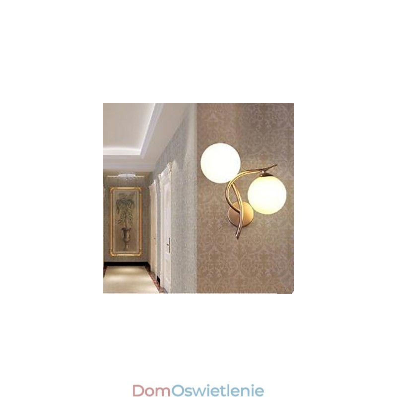 Nowoczesna modna lampa ścienna Żelazna sztuka Sypialnia Łóżko Lampa ścienna Jadalnia Pokój Gabinet Lampa