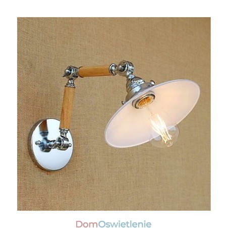 Rustykalny domek wiejski chromowany Cecha dla ramienia obrotowego Oświetlenie otoczenia Ramię obrotowe Rustykalny domek wiejski chromowany Cecha dla ramienia obrotowego Oświetlenie otoczenia Ramię obrotowe