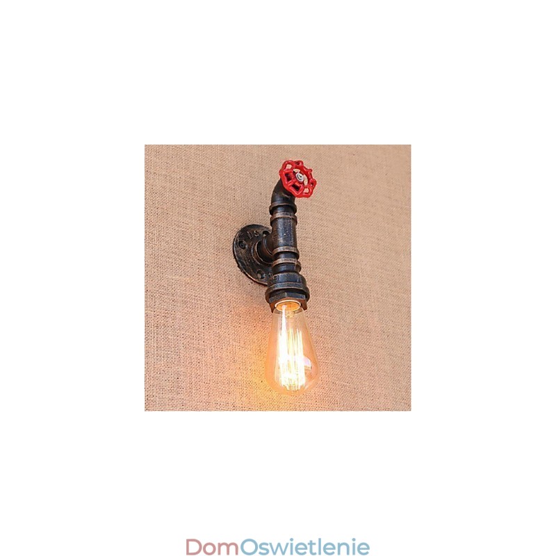 Nostalgia Prosta Fajka Wodna Dekoracyjna Mała Lampa Ścienna Lampa Ścienna