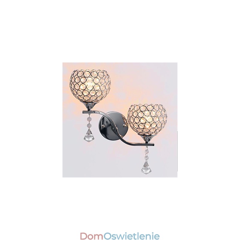 Nowoczesny minimalistyczny salon Korytarz Korytarz Kryształowa lampa ścienna