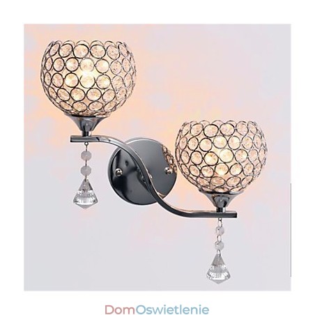Nowoczesny minimalistyczny salon Korytarz Korytarz Kryształowa lampa ścienna Nowoczesny minimalistyczny salon Korytarz Korytarz Kryształowa lampa ścienna