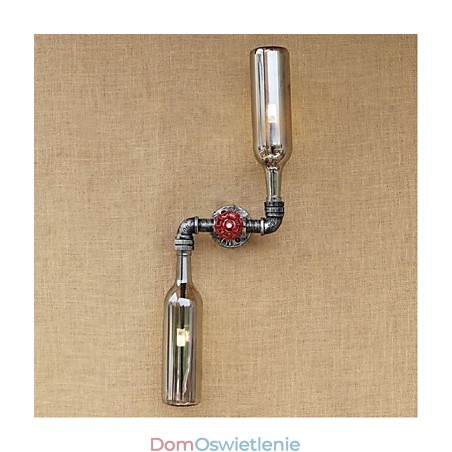 Rustykalny domek z mosiądzu Cecha dla kinkietów ściennych z oświetleniem otoczenia Światło ścienne Niebieski Dymny Szary Rustykalny domek z mosiądzu Cecha dla kinkietów ściennych z oświetleniem otoczenia Światło ścienne Niebieski Dymny Szary