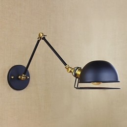 Industrialny styl retro europejski wiejski charakter oświetlenie dekoracyjna lampa ścienna ramię żelazne