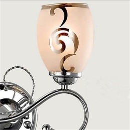Nowoczesna, współczesna galwanizowana cecha dla kryształowych kinkietów ściennych w stylu mini Ambient Light