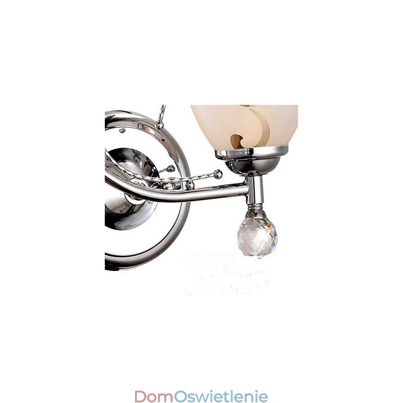 Nowoczesna, współczesna galwanizowana cecha dla kryształowych kinkietów ściennych w stylu mini Ambient Light