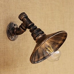 Cecha malowania w stylu retro w stylu wiejskim dla małych lamp ściennych Ambient Light Wall Light