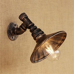 Cecha malowania w stylu retro w stylu wiejskim dla małych lamp ściennych Ambient Light Wall Light