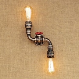 Rustykalny domek wiejski z mosiądzu Cecha dla miniaturowego stylu Ambient Light Kinkiety ścienne Lampa ścienna