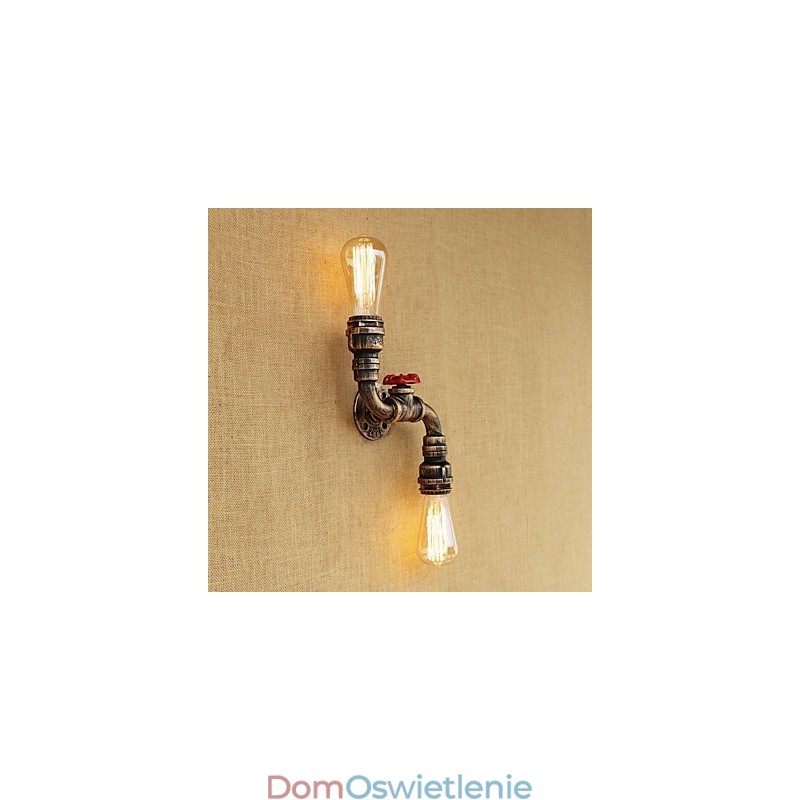 Rustykalny domek wiejski z mosiądzu Cecha dla miniaturowego stylu Ambient Light Kinkiety ścienne Lampa ścienna