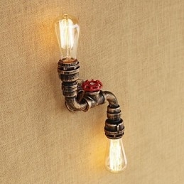 Rustykalny domek wiejski z mosiądzu Cecha dla miniaturowego stylu Ambient Light Kinkiety ścienne Lampa ścienna