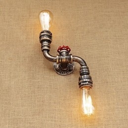 Rustykalny domek wiejski z mosiądzu Cecha dla miniaturowego stylu Ambient Light Kinkiety ścienne Lampa ścienna