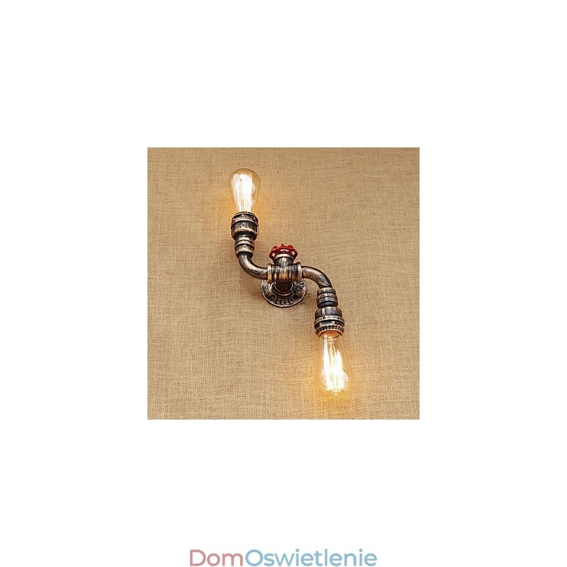 Rustykalny domek wiejski z mosiądzu Cecha dla miniaturowego stylu Ambient Light Kinkiety ścienne Lampa ścienna