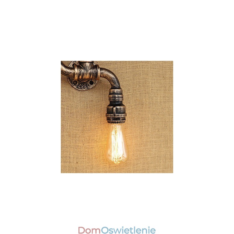 Rustykalny domek wiejski z mosiądzu Cecha dla miniaturowego stylu Ambient Light Kinkiety ścienne Lampa ścienna