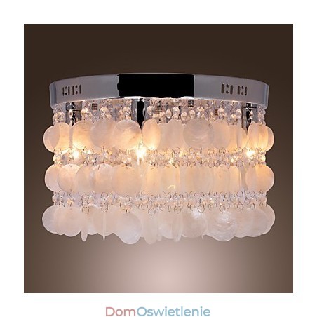 Nowoczesny współczesny kryształowy mini styl chromowany montaż natynkowy