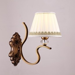 Tradycyjna klasyczna galwanizowana cecha do ochrony oczu Kinkiety ścienne Downlight Kinkiet