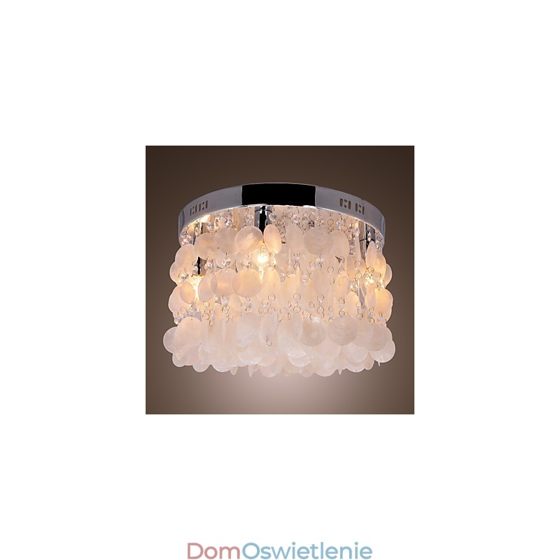 Nowoczesny współczesny kryształowy mini styl chromowany montaż natynkowy