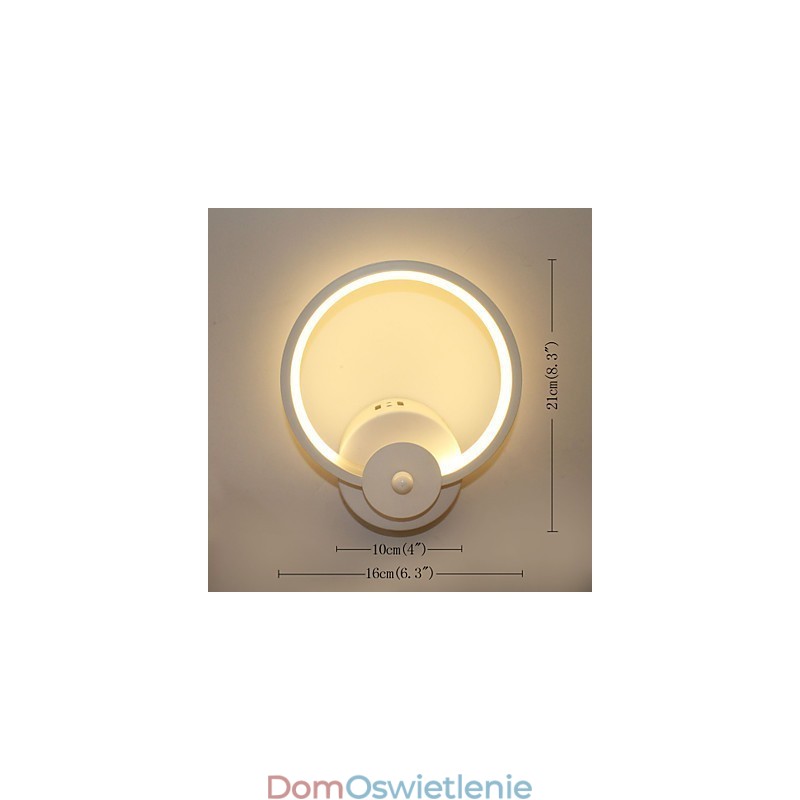 Nowoczesna minimalistyczna kreatywna lampka nocna wbudowana lampa schody wejściowe oświetlenie ścienne sypialni