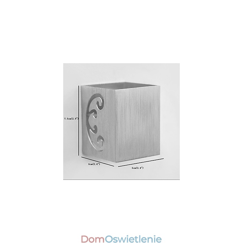 Nowoczesna lampa ścienna aluminiowa do montażu na ścianie, udekoruj ściany