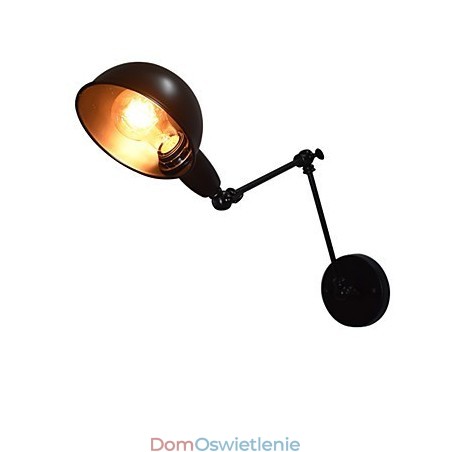 Żelazna lampa ścienna składana czarna prosta lampa ścienna retro pojedyncza głowica dekoracyjna lampa ścienna w stylu europejskim Żelazna lampa ścienna składana czarna prosta lampa ścienna retro pojedyncza głowica dekoracyjna lampa ścienna w stylu europejskim