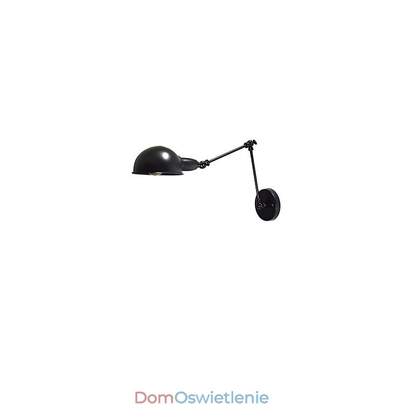 Buzz składana lampa ścienna z żelaza, głupia czarna lampa świetlna na ścianie w stylu europejskim w stylu amerykańskim