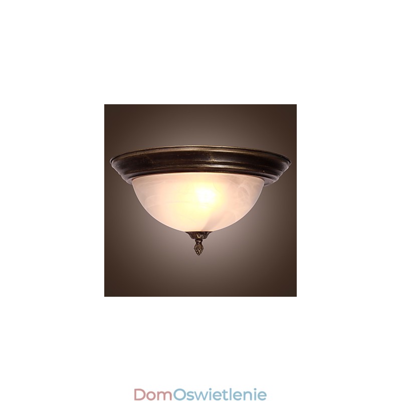 Lampa podtynkowa inspirowana stylem antycznym z 2 światłami