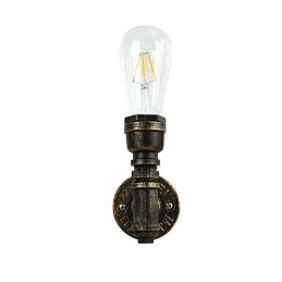 Kinkiet Kinkiety Ścienne Żelazo Ścienne Lampy Głupi Czarny Miecz Świetlny Lampa Na Ścianie