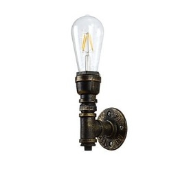 Kinkiet Kinkiety Ścienne Żelazo Ścienne Lampy Głupi Czarny Miecz Świetlny Lampa Na Ścianie