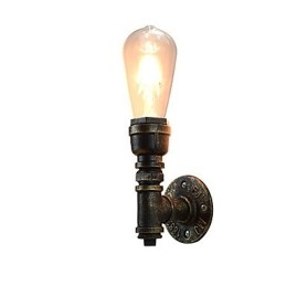 Kinkiet Kinkiety Ścienne Żelazo Ścienne Lampy Głupi Czarny Miecz Świetlny Lampa Na Ścianie