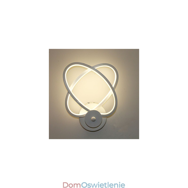 Kreatywna lampa ścienna, lampka nocna, korytarz, gabinet, modna lampa aluminiowa