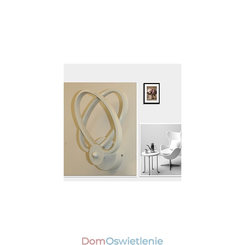 Kreatywna lampa ścienna, lampka nocna, korytarz, gabinet, modna lampa aluminiowa