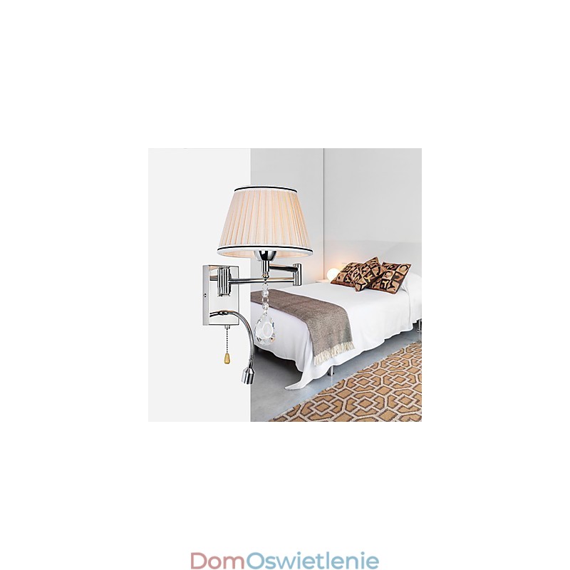 Kinkiet Nowoczesny Współczesny Rustykalny Domek Nowoczesny Współczesny Country Chrom Cecha dla Kryształowego Ramię Huśtawki