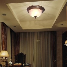 Lampa podtynkowa inspirowana stylem antycznym z 2 światłami