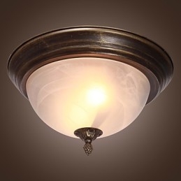 Lampa podtynkowa inspirowana stylem antycznym z 2 światłami