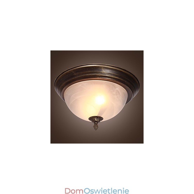 Lampa podtynkowa inspirowana stylem antycznym z 2 światłami