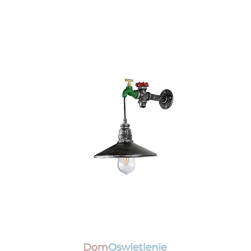 Kinkiet Ścienny Rustykalny Domek Malowanie Cecha dla Światła Ambientowego Kinkiety Ścienne Kinkiet