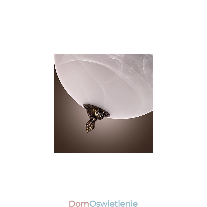 Lampa podtynkowa inspirowana stylem antycznym z 2 światłami