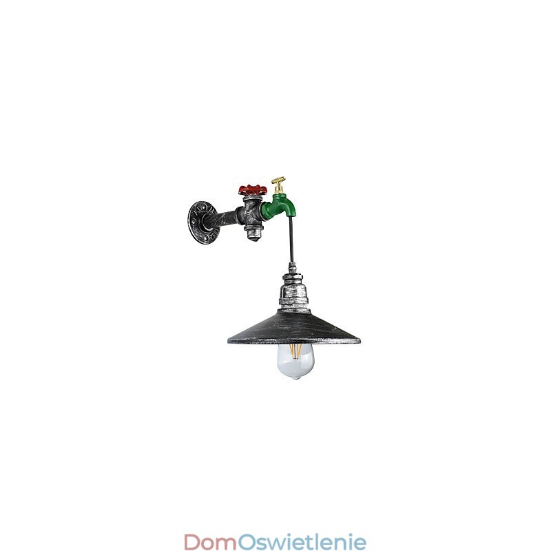 Kinkiet Ścienny Rustykalny Domek Malowanie Cecha dla Światła Ambientowego Kinkiety Ścienne Kinkiet