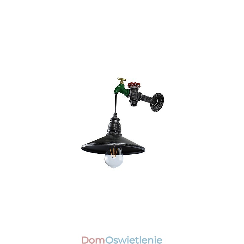 Kinkiet Ścienny Rustykalny Domek Malowanie Cecha dla Światła Ambientowego Kinkiety Ścienne Kinkiet
