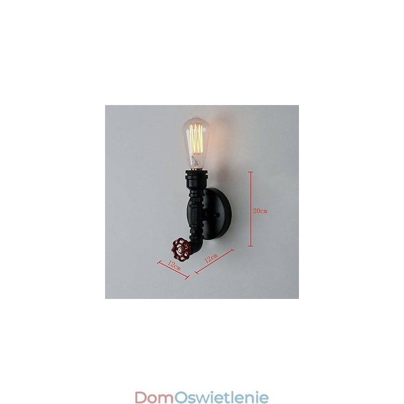 Rustykalny domek Nowoczesny współczesny wiejski retro obraz Cecha dla miniaturowego stylu kinkietów ściennych z oświetleniem