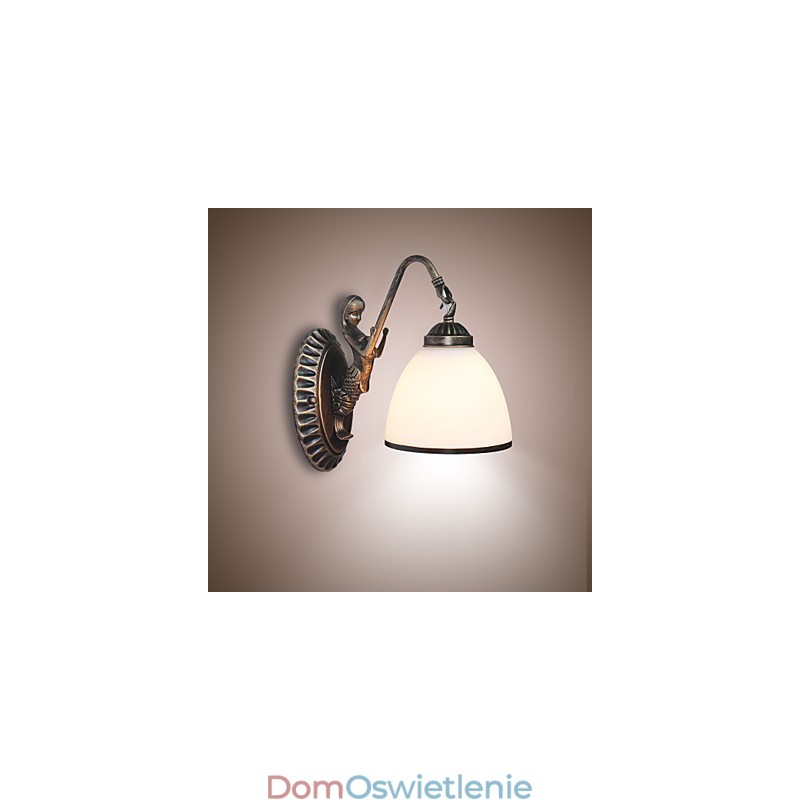 Europejski styl retro lampa do salonu sypialniana lampa ścienna na werandę lampa ścienna do kawiarni na balkon